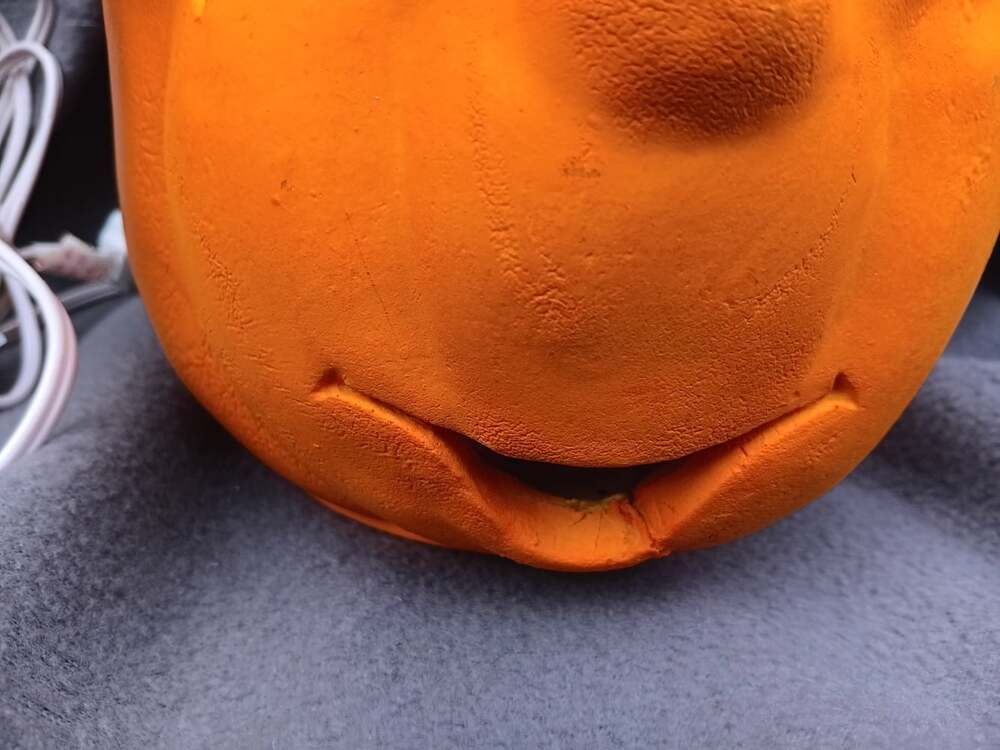 Vintage 1995 Trendmasters Casper Friendly Ghost Foam Pumpkin Jack‑o‑Lantern - Picture 7 of 7